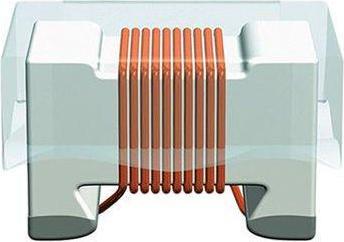 Epcos SIMID, 0805 (2012M) Wirewound SMD inductor with ferrite core, 1 uH ±5 % Wirewound