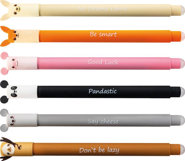 Image du produit EberhardFaber Stylo gel Animal Erase It Lama, 0.7 mm (Beige clair, 1 x)
