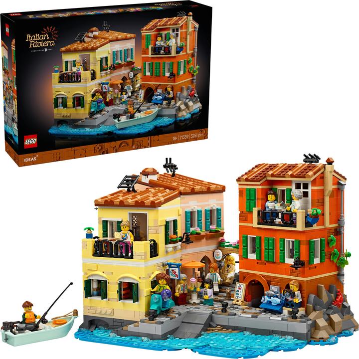 Productafbeelding LEGO De Italiaanse Rivièra (LEGO Ideeën)