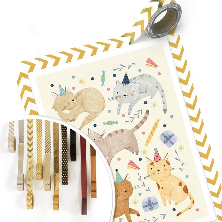 Produktbild Trenddeko Katzengeburtstag (120 x 150 cm)