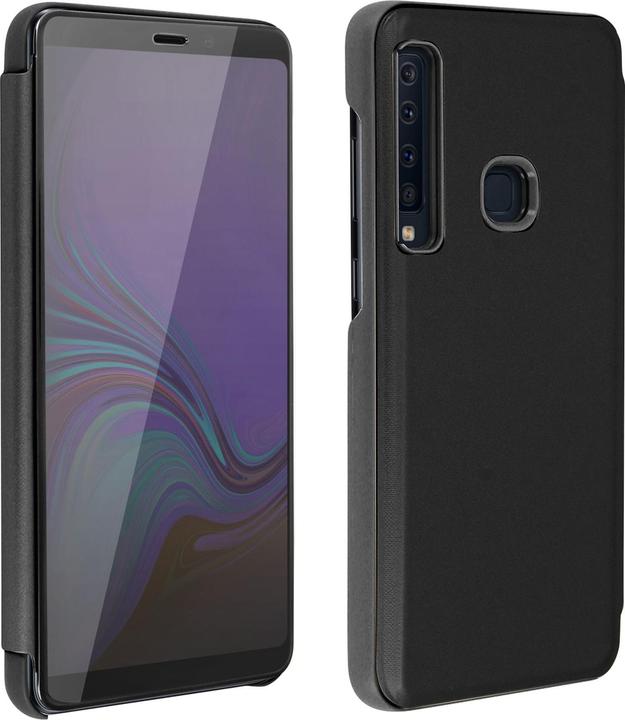 Image du produit Avizar Samsung Galaxy A9 2018 Flip Cover avec effet miroir & fonction stand - Noir (Samsung Galaxy A9 (2018))