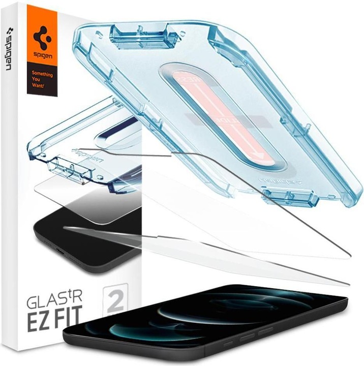 Actual product image Spigen tR EZ Fit (2 Piece, Apple iPhone 12)