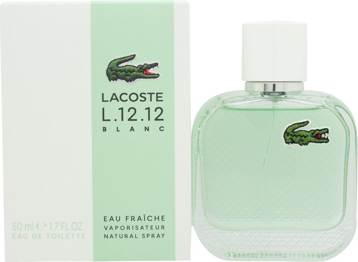 Actual product image Lacoste L.12.12 Blanc Eau Fraiche EDT 50 ml (Eau de toilette, 50 ml)