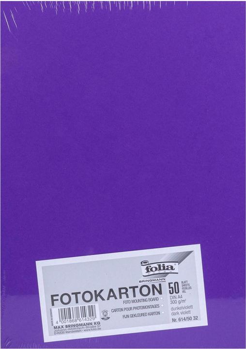 Image du produit Folia Carton photo couleur format A4 (300 g/m², 1x)