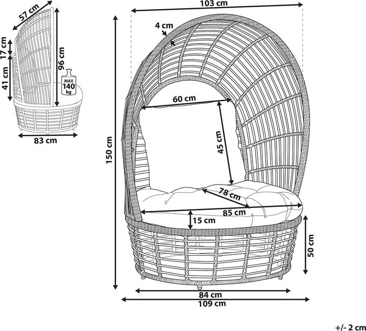 Produktbild Beliani Lido
