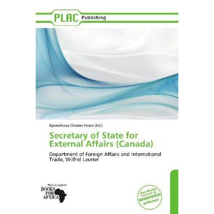Secretary of State for External Affairs (Canada), Fachbücher