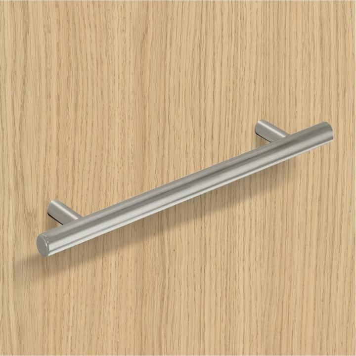 Productafbeelding Hettich Meubelgreep Hale staal roestvrij staal look geborsteld 480 mm Ø 12 mm