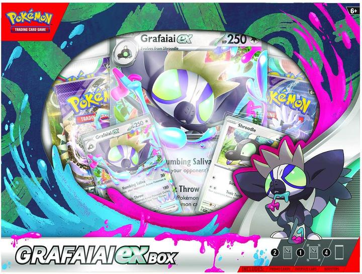 Actual product image Pokémon TCG - Grafaiai ex Box (English, Box Set & Collection)