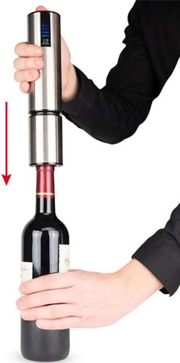 Actual product image Peugeot Corkscrew Elis Silver (Electric corkscrew)