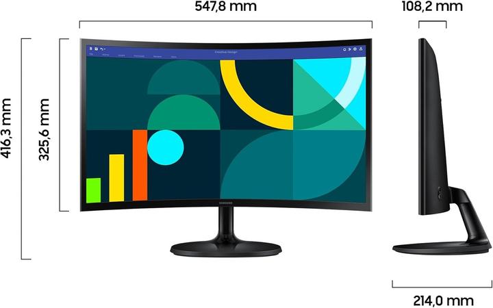 Actual product image Samsung Essential S3 - S36GD (1920 x 1080 pixels, 24")