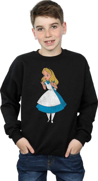 Actual product image Disney Boys Alice In Wonderland Classic Alice Sweatshirt (128)