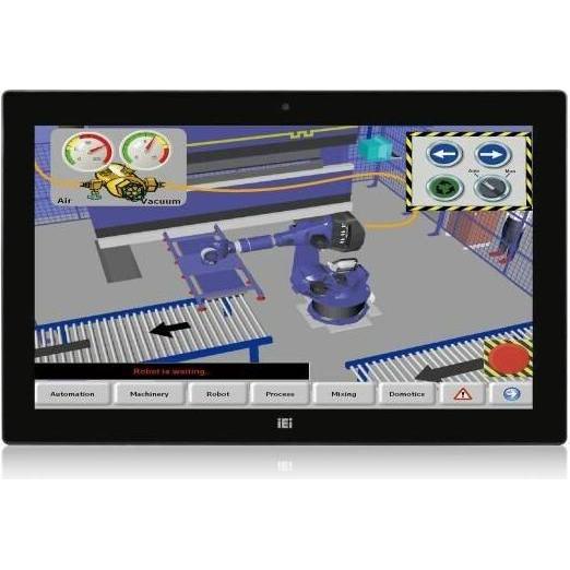 Moxa 15,6" TFT PANEL PC M/PCAP. TOU, Netzwerkadapter