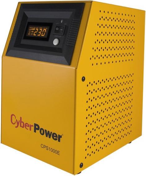 Actual product image Cyberpower CPS1000E Uninterruptible Power Supply (UPS) Double conversion (online) 1000 VA 2 AC outputs (1000 VA, 700 W, Online double converter UPS)