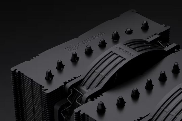 Image du produit Noctua NF-A14x25r G2 PWM Sx2-PP chromax.black Gehuselfter 140 mm (140 mm, 2 x)