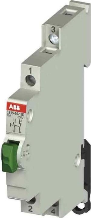 Produktbild ABB Druckknopf schwarz 250V 16A 1S/Ö DPST