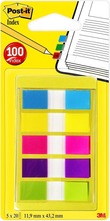Produktbild Post-it Index Mini (12 x 43 mm)