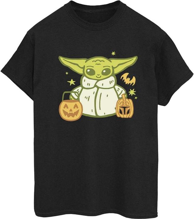 Immagine prodotto Star Wars Trick Or Treat Maglietta Ampia Grogu Donna (4XL)