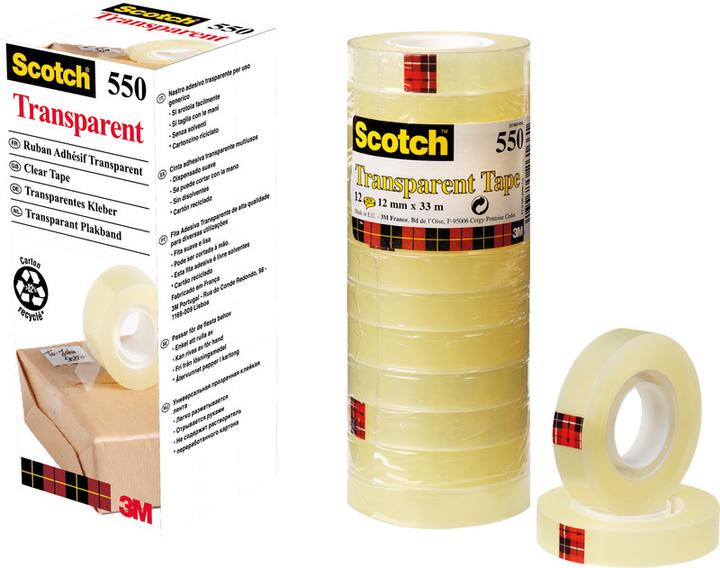 Actual product image Scotch Adhesive tape 550 (12 mm)