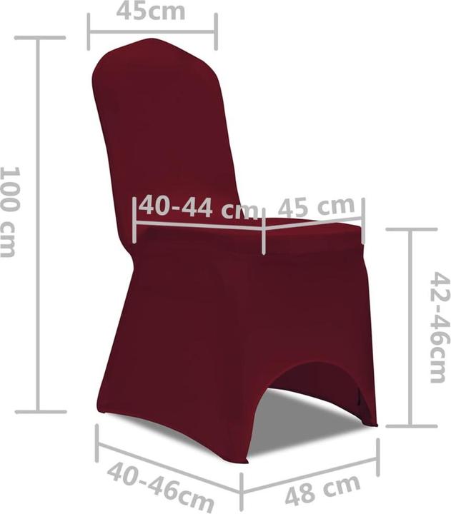 Produktbild vidaXL Stuhlhussen