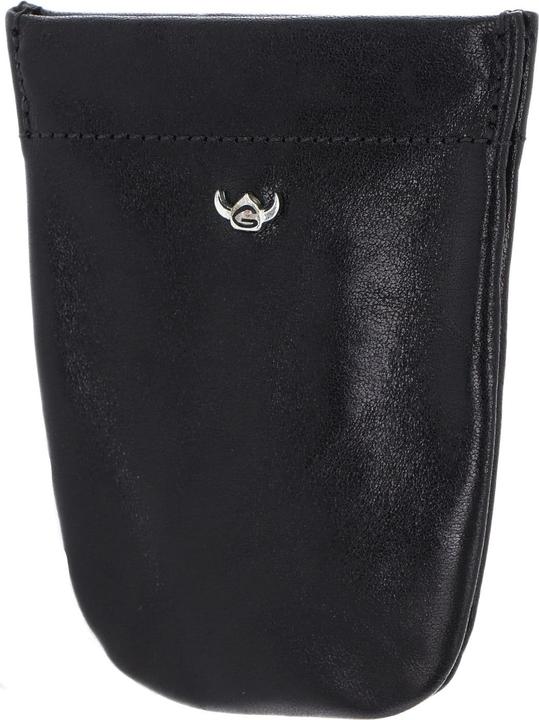 Actual product image Golden Head Colorado leather key case 7 cm