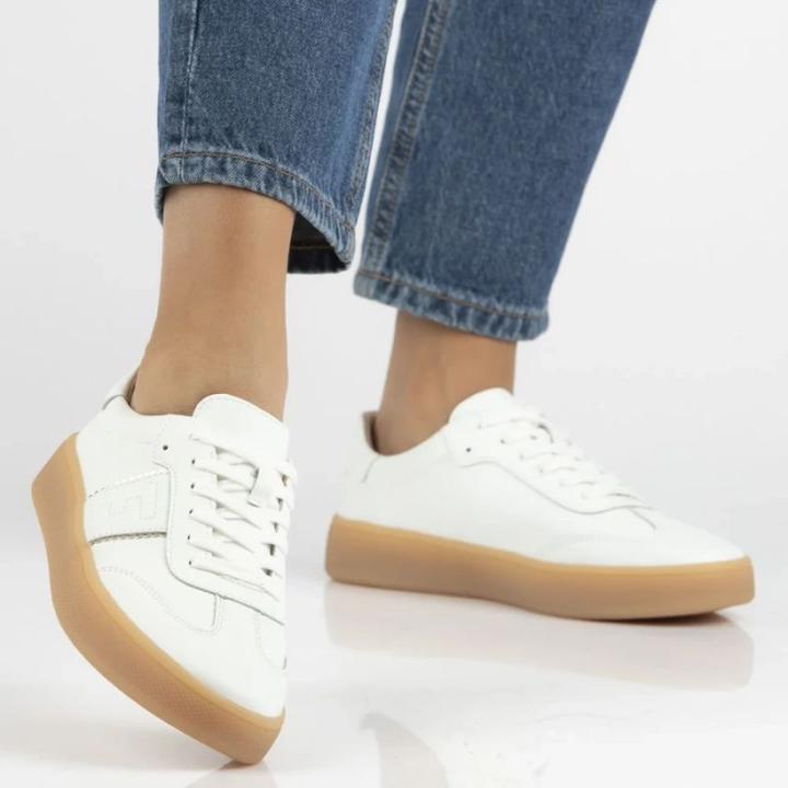 Image du produit Filippo Women's leather platform shoes white DP7543/26 (37)