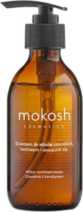 Actual product image Mokann Cosmetics Shampoo For Coarse Brittle And Frizzy Hair Cherry With Amber 200ml (200 ml)