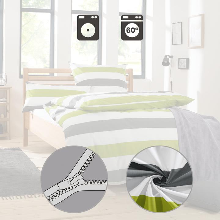 Produktbild Redbest Bettwäsche Sparpaket 4-tlg. (Bettwäsche Set, 80 x 80 cm, 155 x 220 cm)