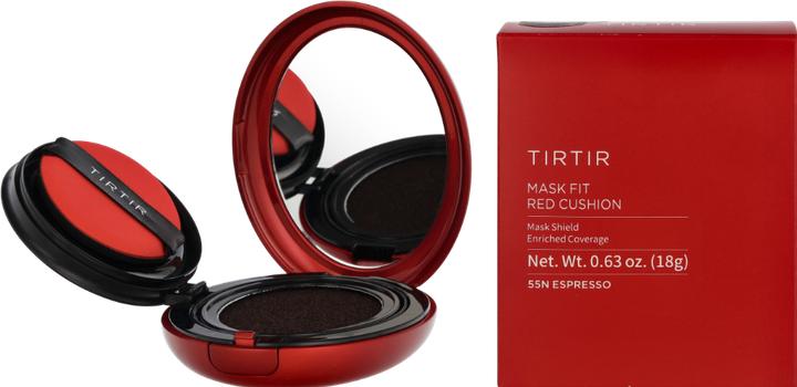 Produktbild TirTir Mask Fit Red Cushion Foundation - Full Coverage, Weightless, Skin Fit (55N Espresso)