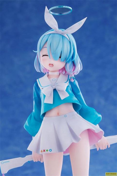 Actual product image Golden Head Blue Archive statuette PVC 1/7 Arona Ami Ami Limited Edition 22 cm