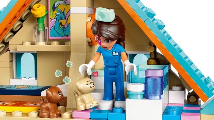 Produktbild LEGO Tierarztpraxis für Pferde und Haustiere (42651, LEGO Friends)