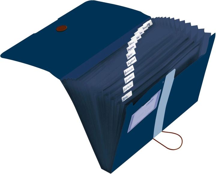 Image du produit Herlitz 11411261 Polypropylène (PP) bleu Couverture de dossier (A4, 1 x)