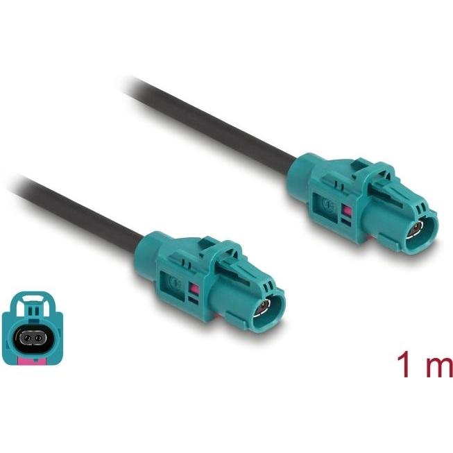 Thumbnail - Delock Kabel HDMTD Z single Buchse zu HDMTD Z single Buchse 1m, Antennenkabel