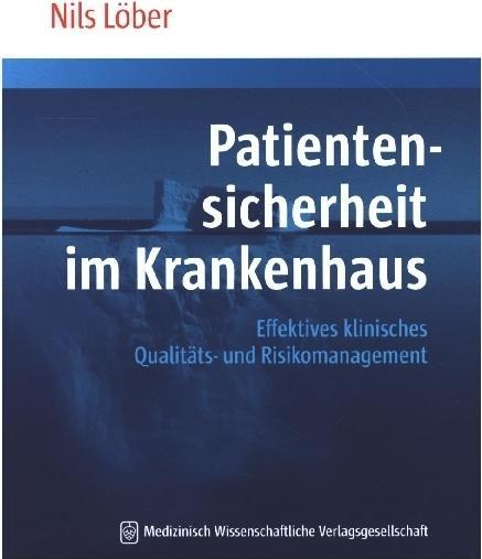 Produktbild Patientensicherheit im Krankenhaus (Deutsch, Nils Löber, 2017)
