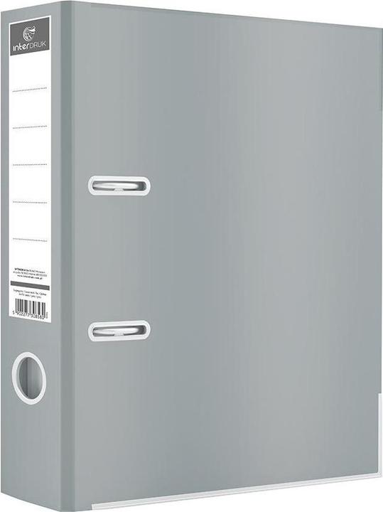 Produktbild Interdruk Ordner A4/50K, glänzend grau (A4, 50 mm)