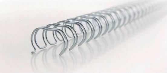 Actual product image GBC Wire binding spine 3:1 pitch