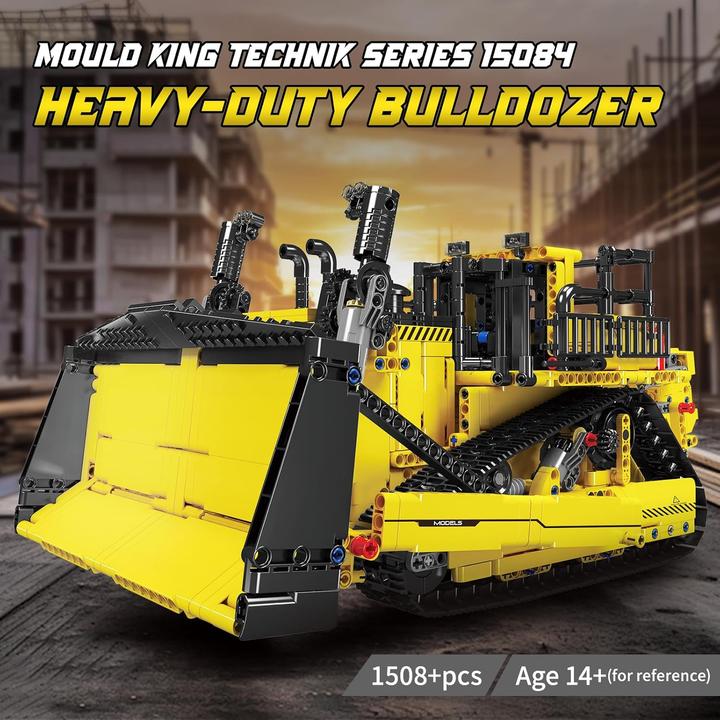 Actual product image Mould King Technik RC-Bulldozer 15084