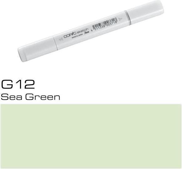 Image du produit Copic Sketch type G - 12 (G12 - Vert de mer, 1 x)