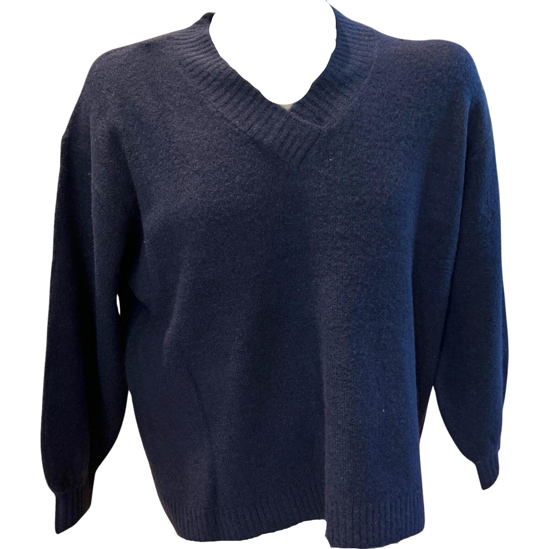 B.young, Damen, Pullover, pullover mit v-auchnitt damen omea, Blau, (S)