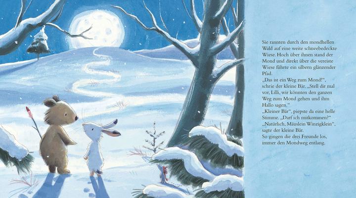 Produktbild Der ganze Wald freut sich auf Weihnachten (Deutsch, Jane Chapman, Loewe Vorlesebücher, Loewe Weihnachten, Tim Warnes, 2019)