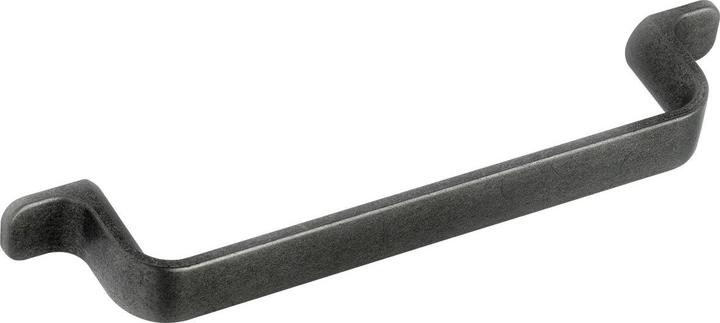 Furnipart Rio handle (furniture handle) width 164 mm zinc die-cast antique grey