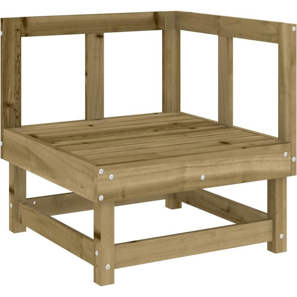Thumbnail - VidaXL, Gartenlounge, 7-tlg. Garten-Lounge-Set Kiefernholz Imprägniert,Material