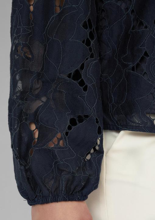 Immagine prodotto s.Oliver Bluse Bluse aus Spitze mit Jerseyfutter und V-Ausschnitt (36)