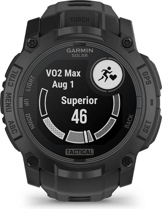 Produktbild Garmin Smartwatches SMARTWATCH INSTINCT 3 SOLAR/BLACK 010-02935-50 (45 mm)