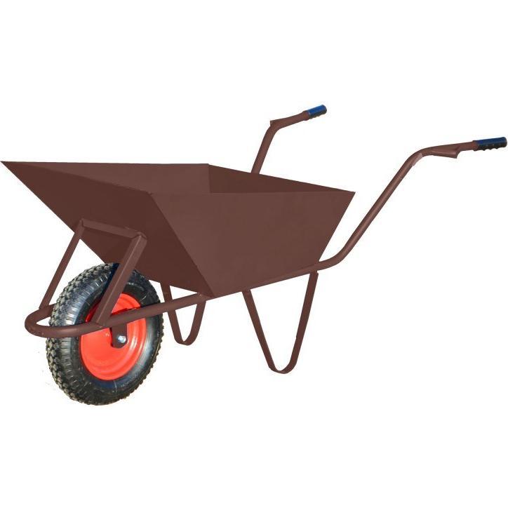 Awtools, Carriola, TACZKA BUDOWLANA 85L/1,5mm BRĄZ+OSŁONA KOŁA