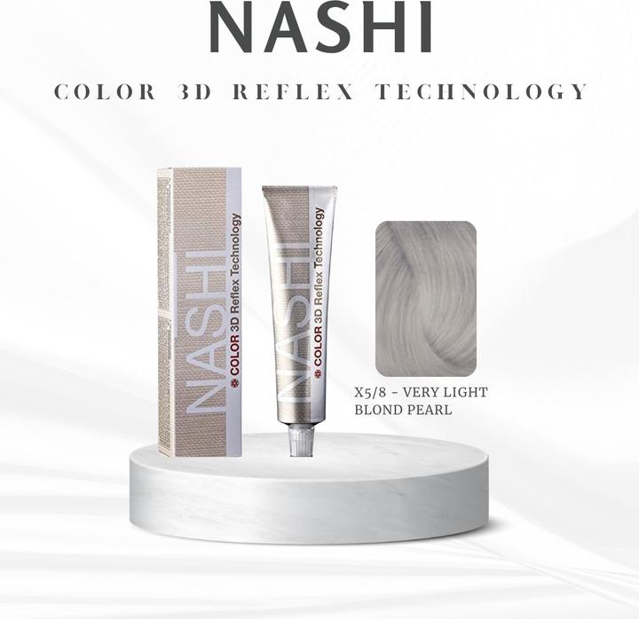 Produktbild Nashi Color 3D Reflex Technology Haarfarbe (Dunkles Aschblond)