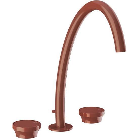 Gessi, Badarmatur, Origini 3-Loch Waschtischarmatur, hohe Version, mit Ablaufgarnitur, Ausladung 231mm