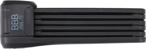 BBB Faltschloss SecureFold mit Halter schwar (90 cm)