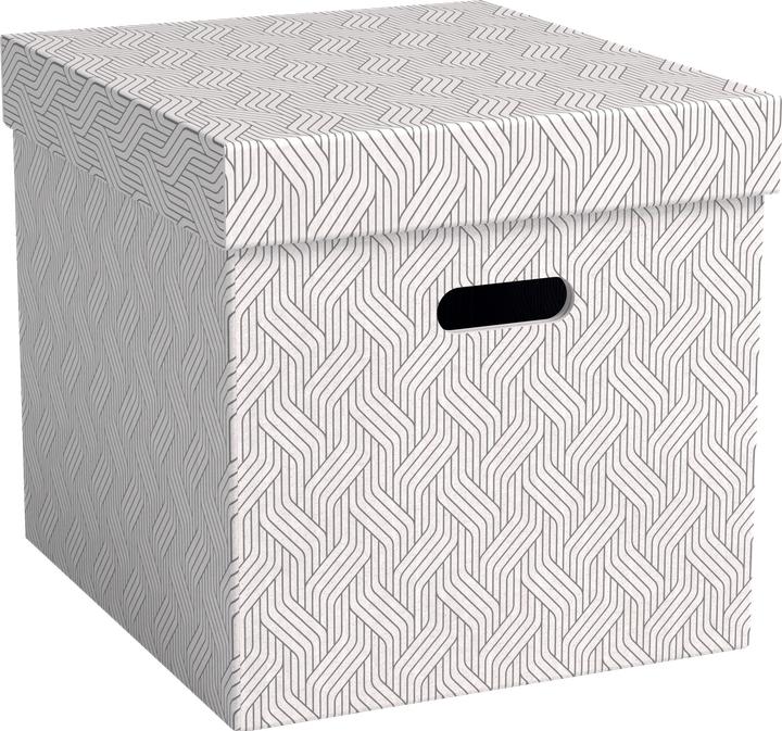 Actual product image von Archive box Cube 29 l, 3 pieces, White (32.32 cm, 29 l, 3x)