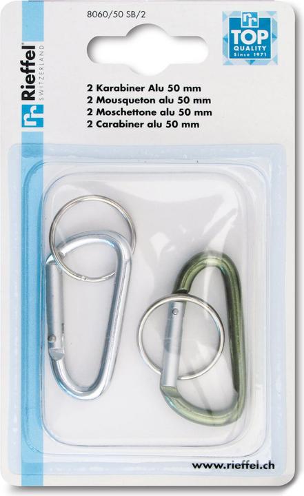 Produktbild Rieffel Schlüsselkarabiner