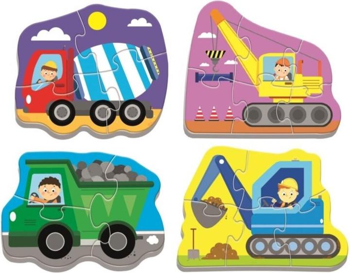 Actual product image Trefl Puppies puzzle "Cars (6 pieces)